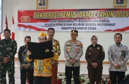 Sepakat Pemilu Damai 2024 di Barito Utara